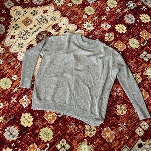 Grey flecked sweater